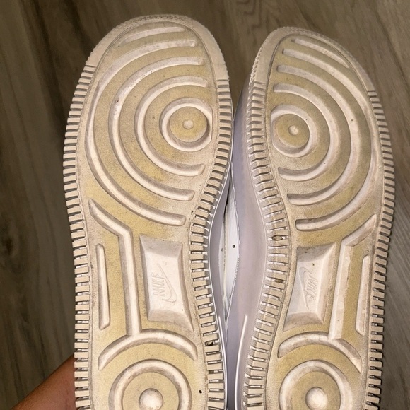 Nike White Air Force 1 Sneakers - Picture 6 of 8